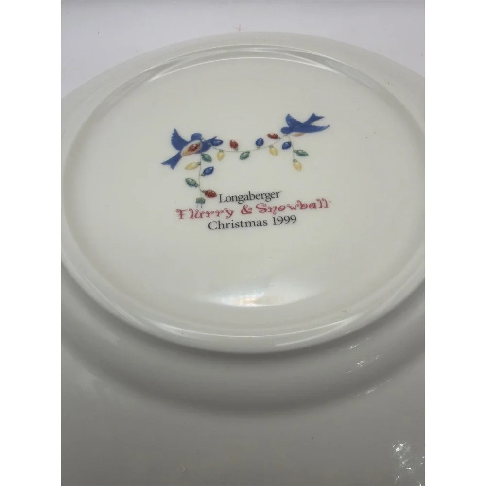 Longaberger Christmas Plate 9